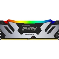 Kingston FURY Renegade RGB KF564C32RSAK2-64 64GB (32GB x2) DDR5 6400MT/s Silver/Black DIMM Kingston FURY Renegade RGB KF564C32RSAK2-64 64GB (32GB x2) DDR5 6400MT/s Silver/Black DIMM